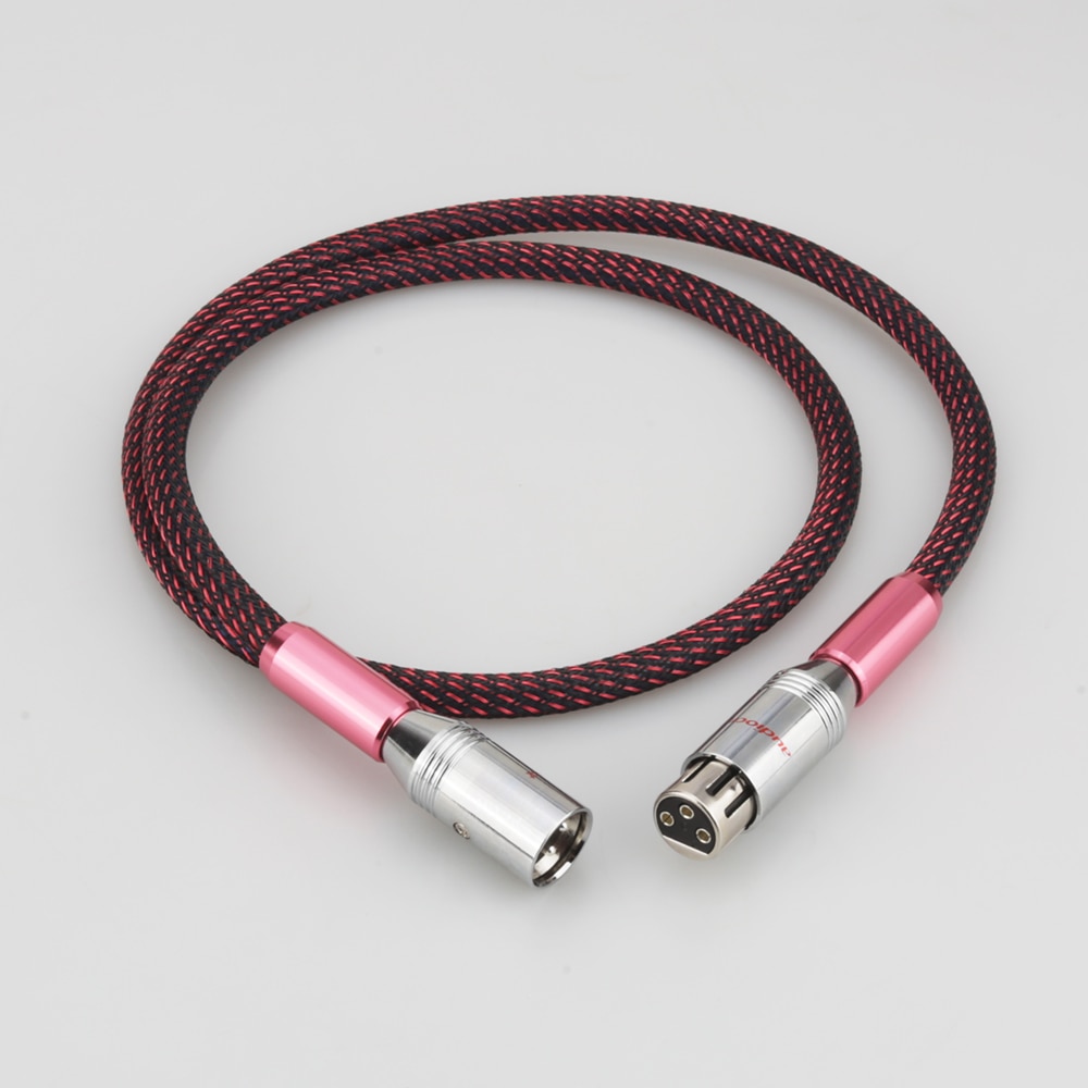 Audiocrast aes/ebu digital lydkabel sølvbalansert xlr plugg pre amp hifi  a10