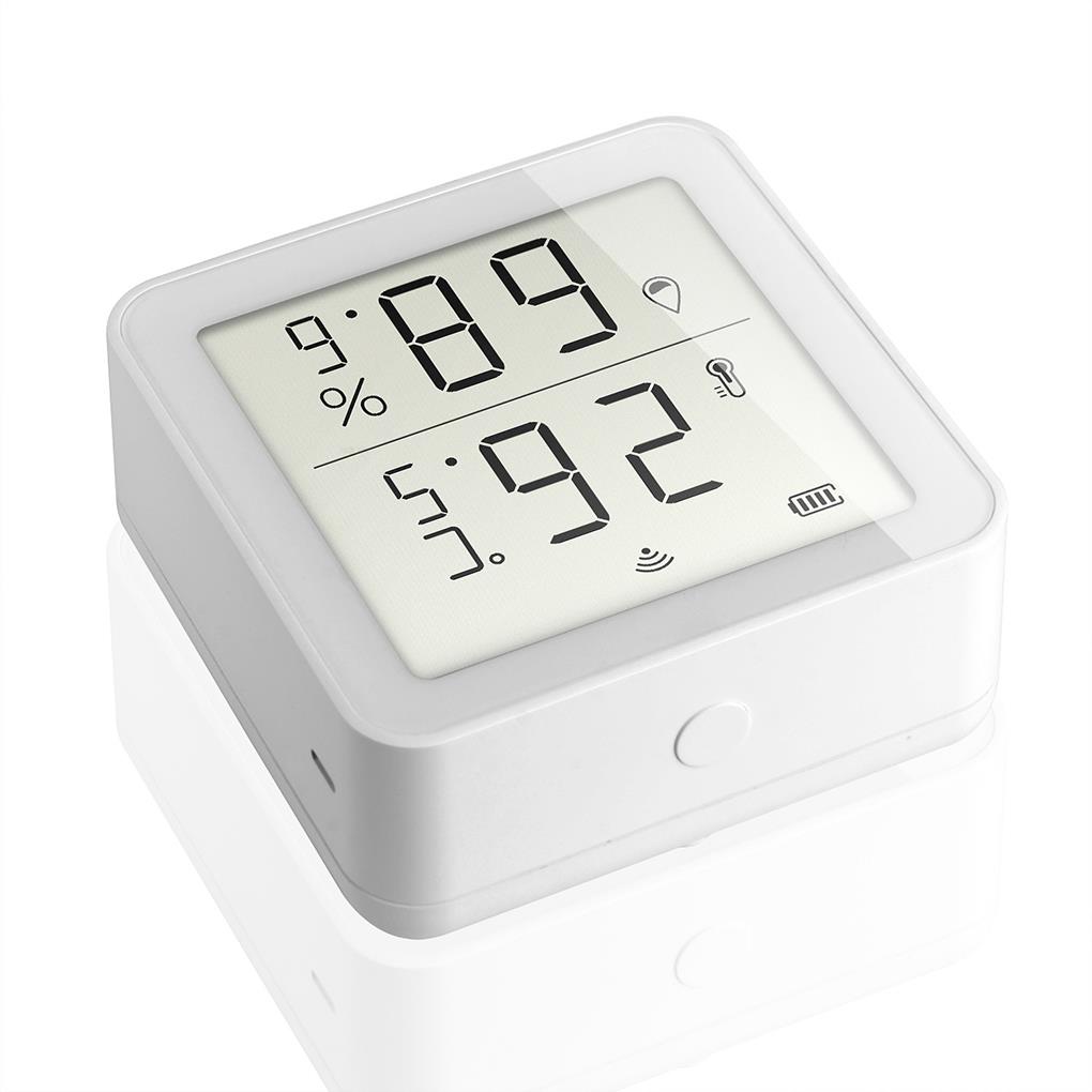 Tuya WIFI Temperature And Humidity Sensor Indoor Hygrometer Thermometer With LCD Display Support Alexa Google Assistant