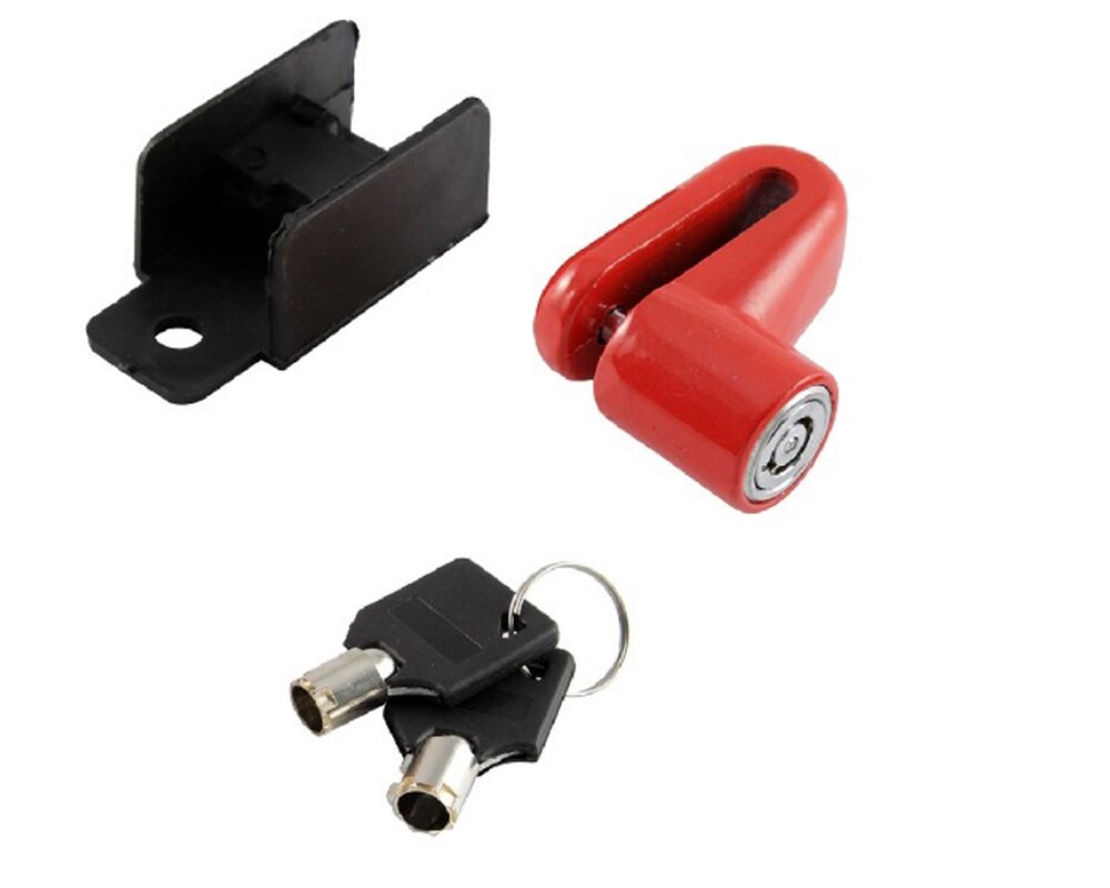 Bloqueo del disco de freno antirrobo de la rueda de la bicicleta del scooter de la motocicleta para Kawasaki Z800 E versión NINJA 250 300R Z250 z300
