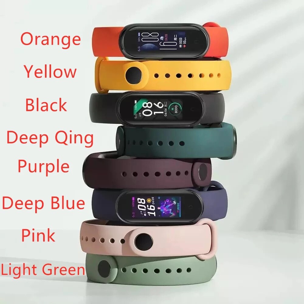 Xiaomi mi band 5 slimme armband 1:1 groot amoled-scherm hartslagmeter fitness tracker bluetooth 5.0 sport waterdichte band 5