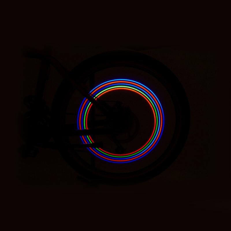 Fiets Ventiel Licht Kleurrijke En Creatieve En Praktische Fiets Sportartikelen Led Met Batterijen Mode