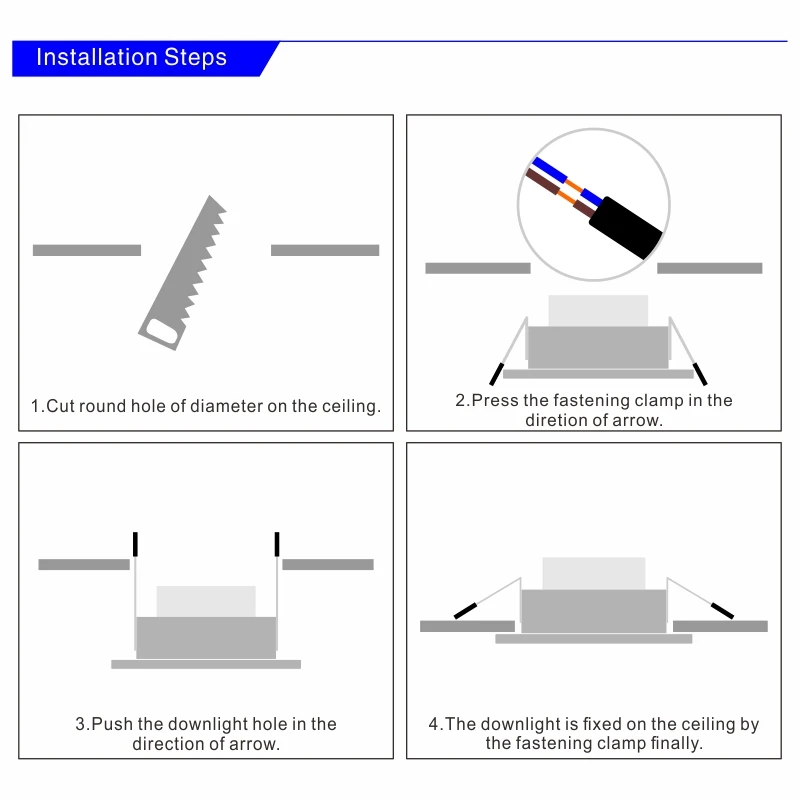10 Stks/partij Led Downlight 220V Plafondlamp 5W 9W 12W Verzonken Neer Licht Ronde Led Panel licht 15W 18W Spotlight Binnenverlichting