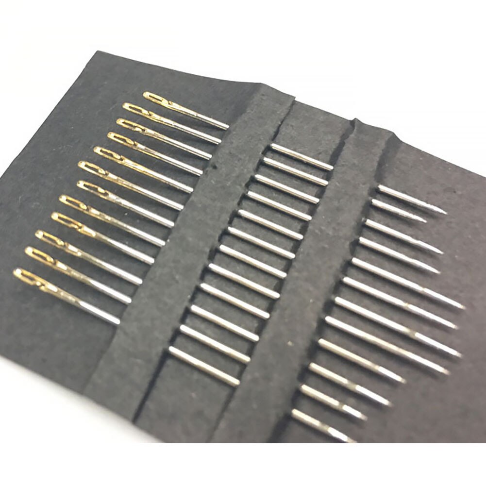 Stitch Diy Stopnaald Craft Borduren Naalden Hand Naaien Huishoudelijke Gereedschap Rvs Ouderen Self Threading Side Opening