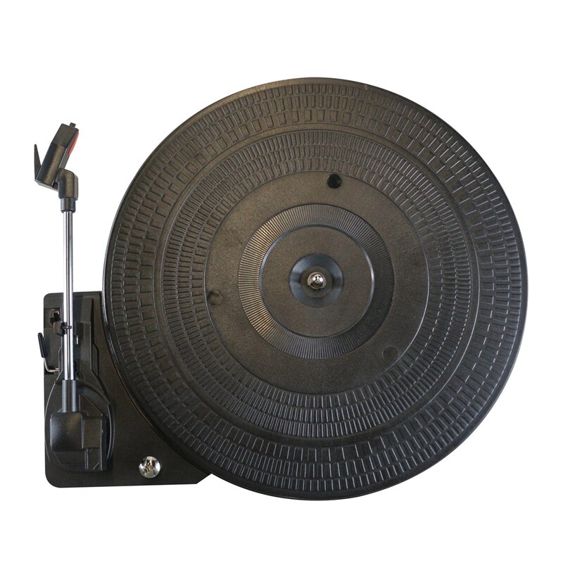 28Cm ABS Turntable 33/45/78Rpm Automatic Straight Arm Return Record Player Turntable Gramophone for Lp Vinyl Record Player: Default Title