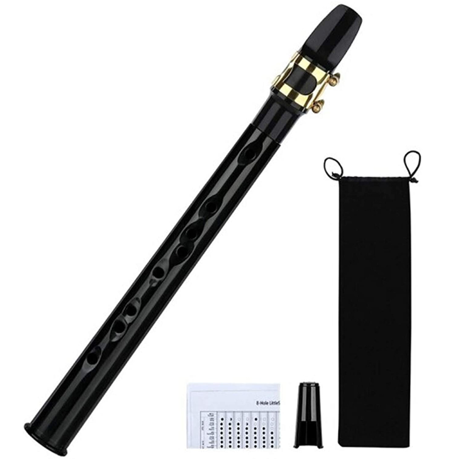 C Key Pocket Sax Mini Draagbare Saxofoon Kleine Saxofoon Met Draagtas Houtblazers Instrument Muzikale Accessoires