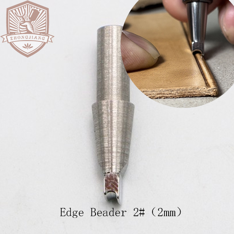 Leather Craft tools Edge Beader And Double Line for Carving Swivel Knives: army green