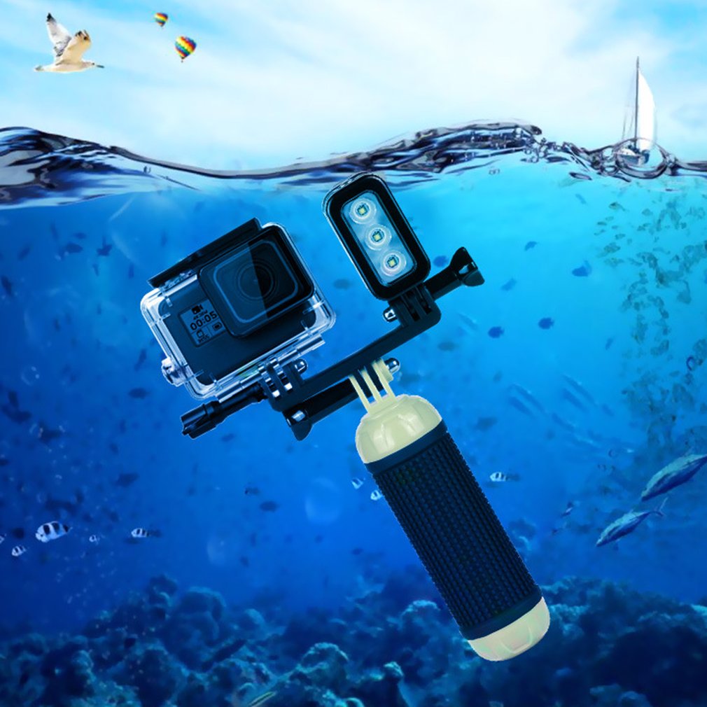 30 Meter Unterwasser Wasserdicht Tauchen LED LED Licht Stelle Lampe für GoPro Held 5 4 3 + 3 Sport Kameras