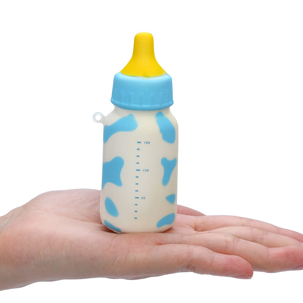 Jumbo Squishy Speelgoed Baby Fles Kawaii Zuigfles Kat Fruit Geurende Langzaam Stijgende Squeeze Stress Relief Speelgoed Grappige Speelgoed