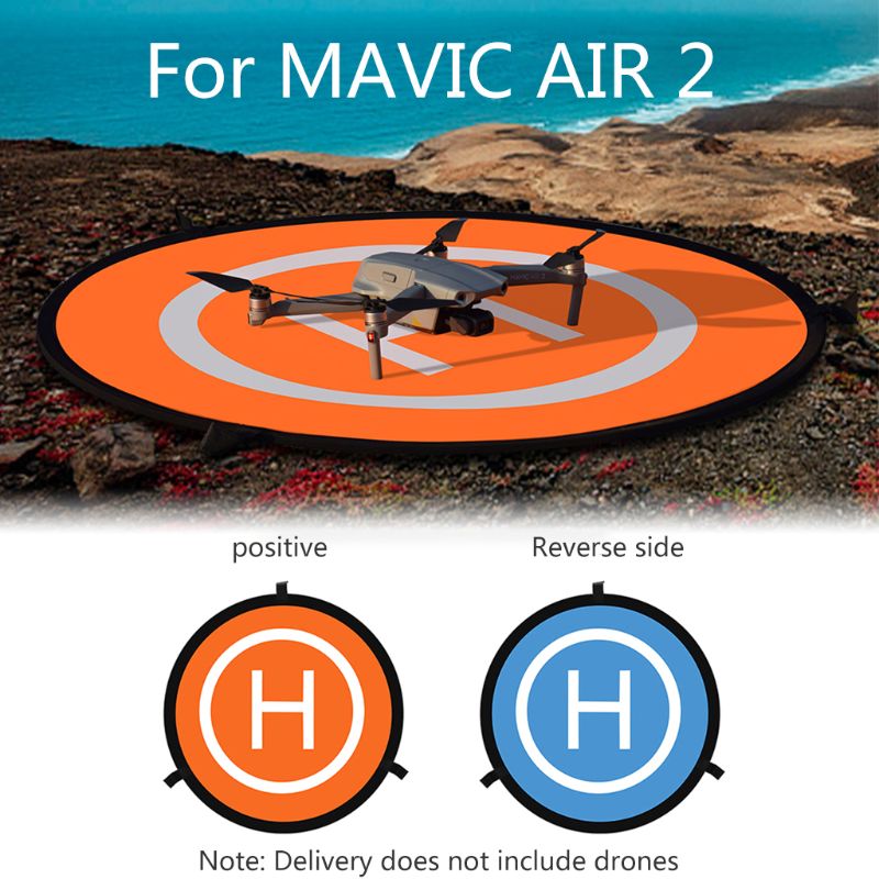 Universal Drones Landing Pad Portable Foldable Landing Pads for D-ji Mavic Air 2/2/Pro/Air/Mini/Spark RC Drones Helicopter