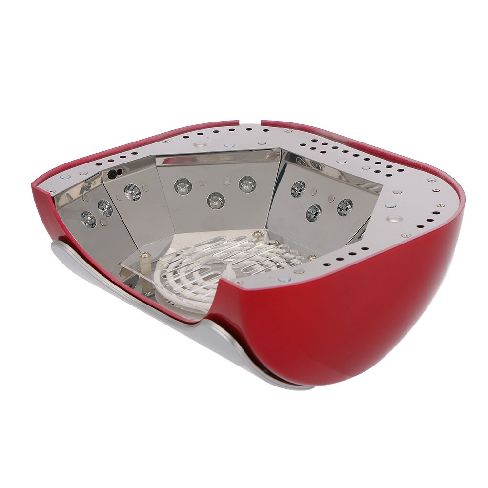 Anself 48W LED CCFL lámpara de uñas Gel secador de uñas máquina de curado uña Gel curado 110-240V herramienta de Arte de uñas EU US Plug