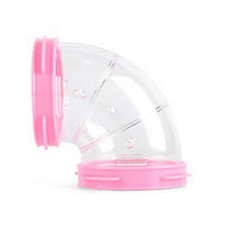 1Pcs Hamster Toy Acrylic Transparent Tube Hamster Toys Funny Pet Small Animal Hamsters Cage Tube Toy
