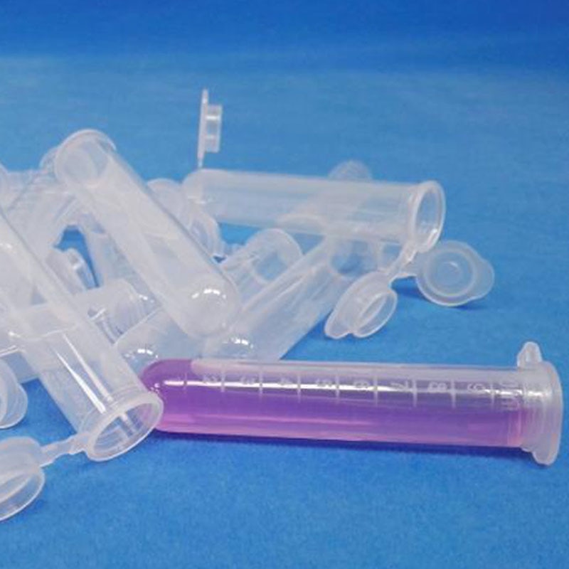 20 stk plastrør 10ml centrifugerør med låg runde prøverør ep frøflaske lab forsyninger