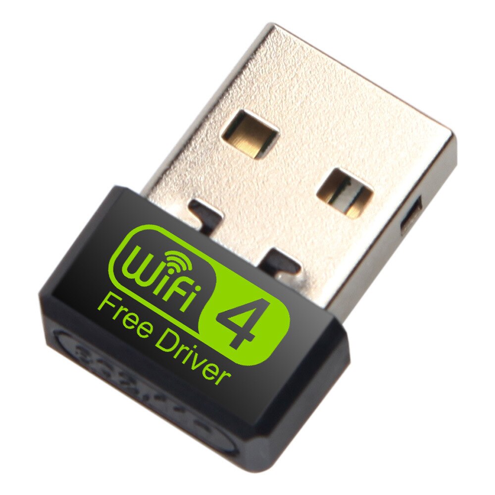 Draadloze Netwerkkaart Driver-Gratis 2.4G 150Mbps Mini Usb Draadloze Netwerkkaart Wifi Ontvangst Zender Desktop Laptop computer