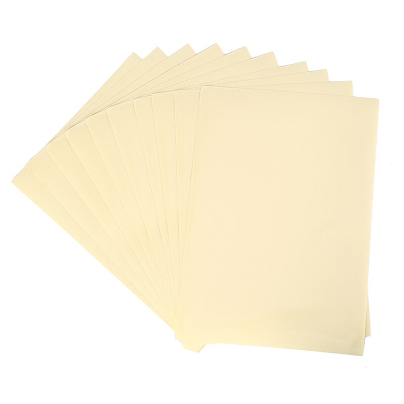 10 Sheets A4 210mm X 297mm Matt White Self Adhesive Easy Peeling Printable Sticker Paper For Inkjet Printer