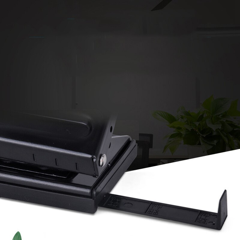 6 Hole Punch Loose-Leaf Standard Puncher Paper Adjustable Stapler Home Office Binding Supplies Student Stationery Equipment