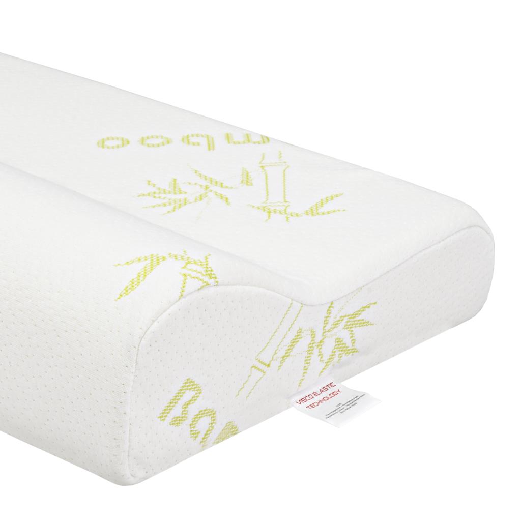 Viscofoam Neck Padded Orthopedic Visco Pillow Size 58*39*12 Shoulder and Neck Pain Good Income