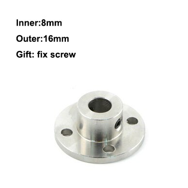 High stainless steel flange coupling High-precision flange Outer diameter 16mm-10mm inner hole 4mm-10mm