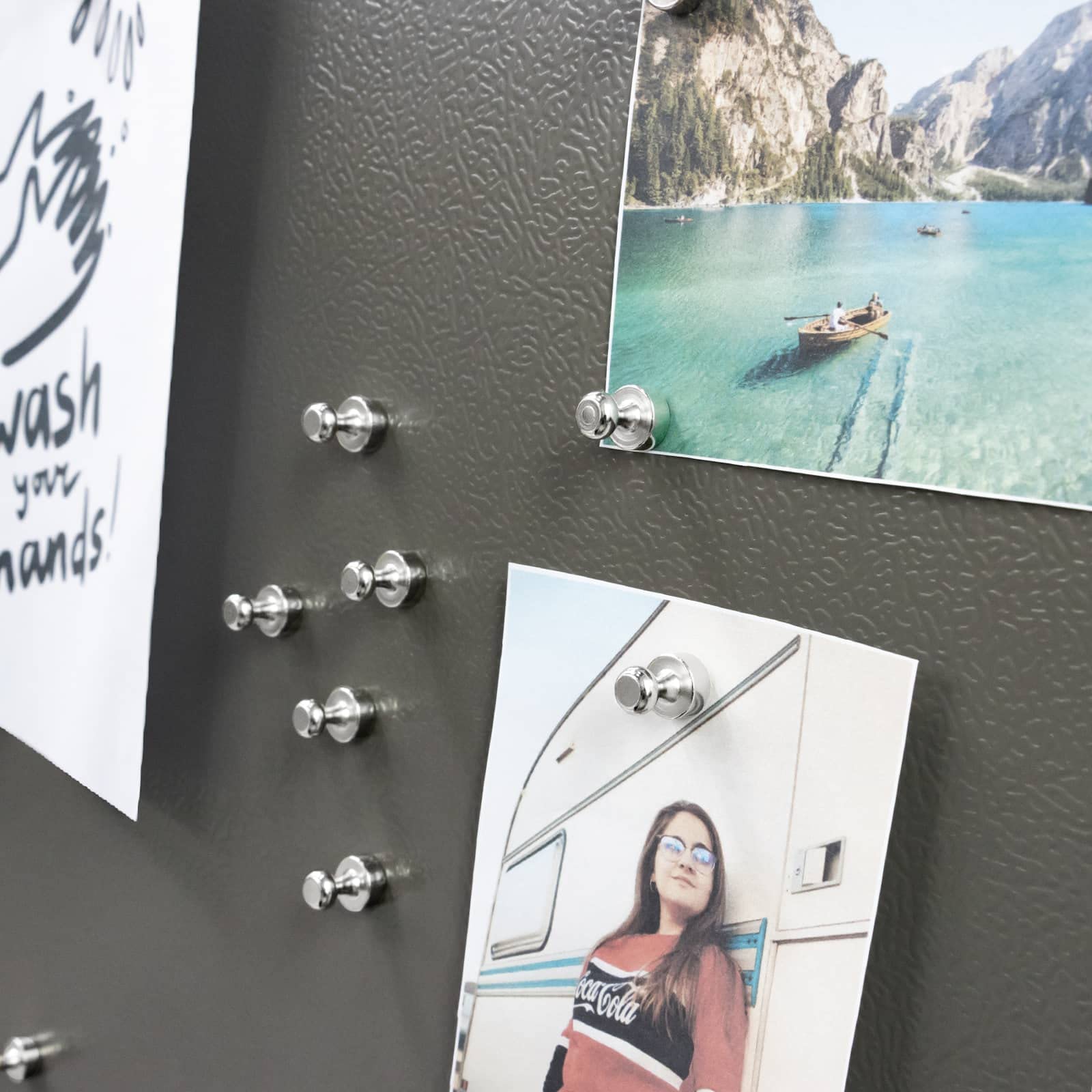 Refrigerator Magnets Fridge Magnets Small Magnets for Whiteboard Magnetic Push Pin for Fridge Whiteboard Office Kitchen Magnet