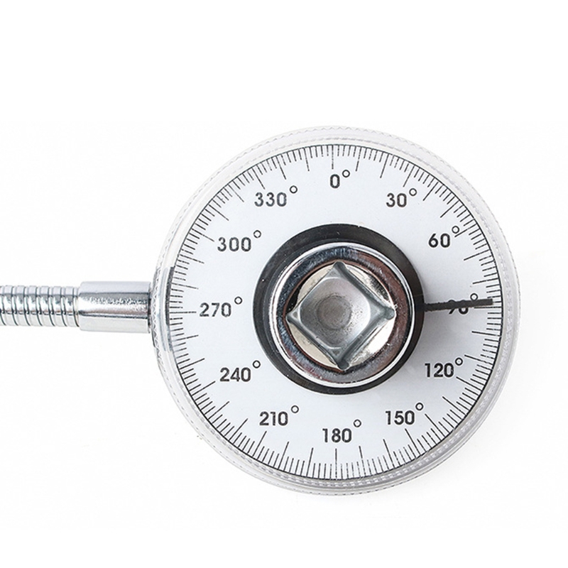 Medidor de ángulo de torsión de 1/2 pulgadas, herramienta de medición de rotación de ángulo, 360 °, ,