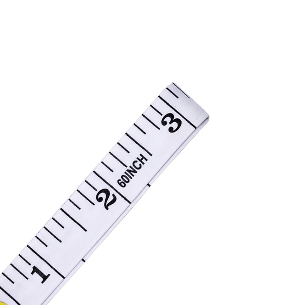 Inch tape measure color plastic measuring tape ruler length 1.5 meters BlackSewing Tailor Tape Body Measuring Measure Ruler