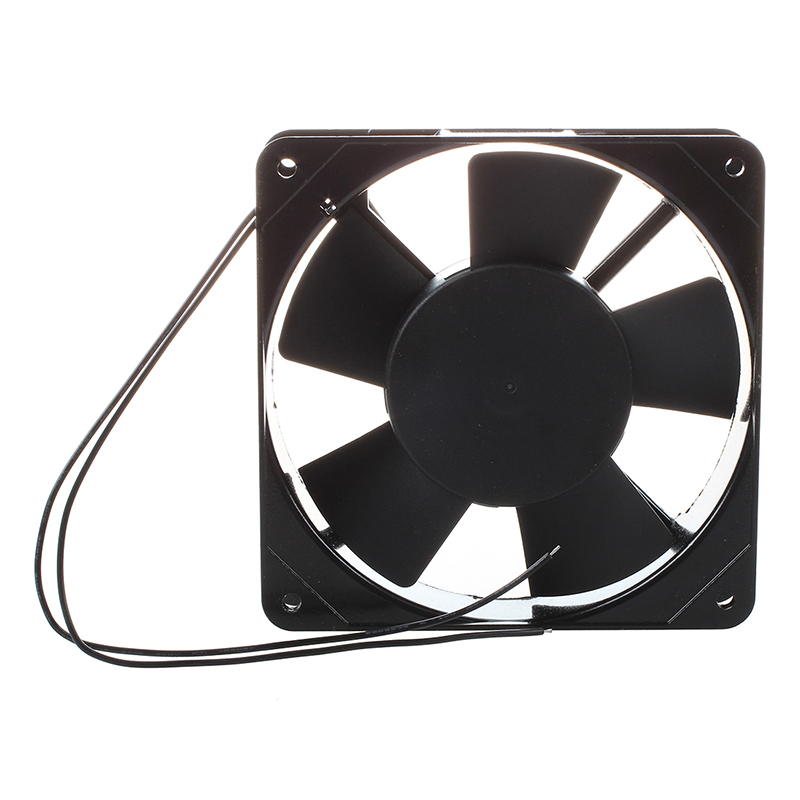 Wentylator AC 220V-240V 120X120x25 Mm do komputera czarny