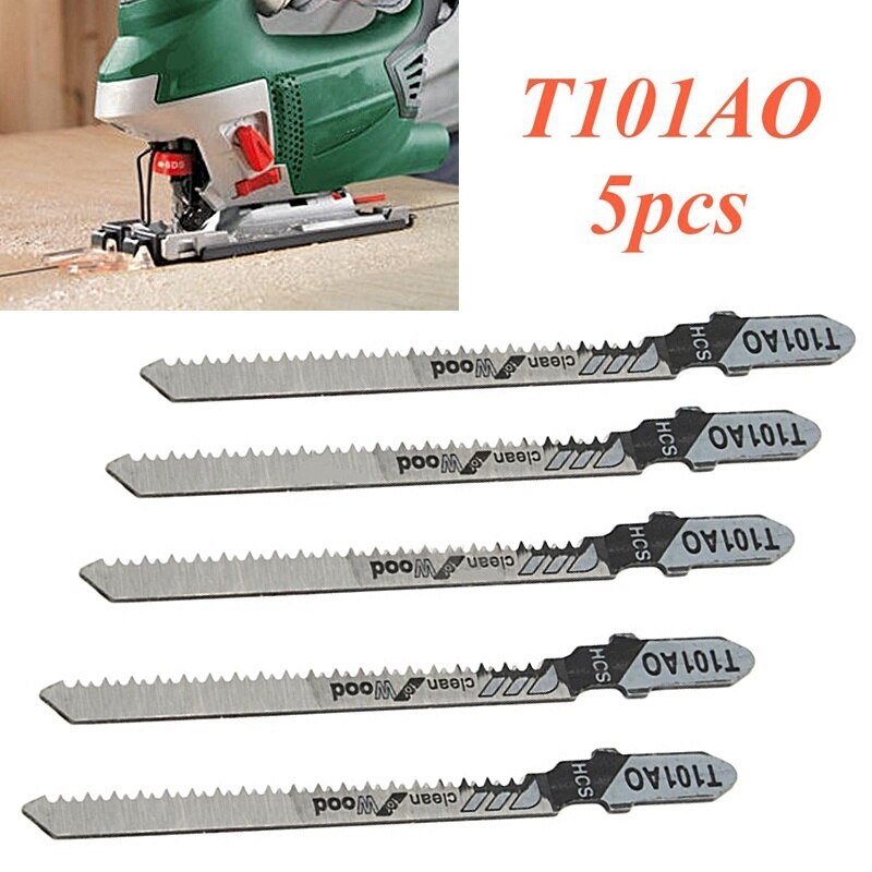 HCS T-Shank Jigsaw Blades Curve Cutting Tool Kits For Wood Plastic