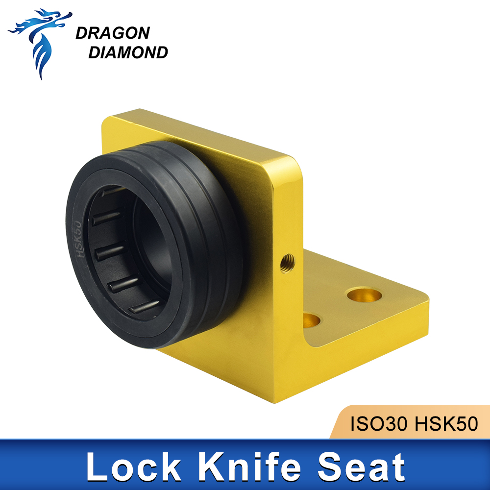 ISO30 Tool Holder Tighten Fixture HSK50 Aluminum Alloy CNC Machine Inner Bearing Durable ATC Spindle Tool Holder Bracket