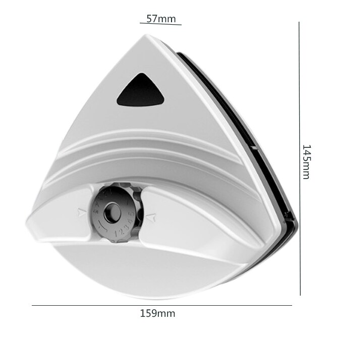 ABSS-limpiador de ventanas magnético, imanes de limpiacristales, cepillo de superficie ajustable, herramientas de cepillo de limpieza de ventanas para vidrio doble de 5-30mm