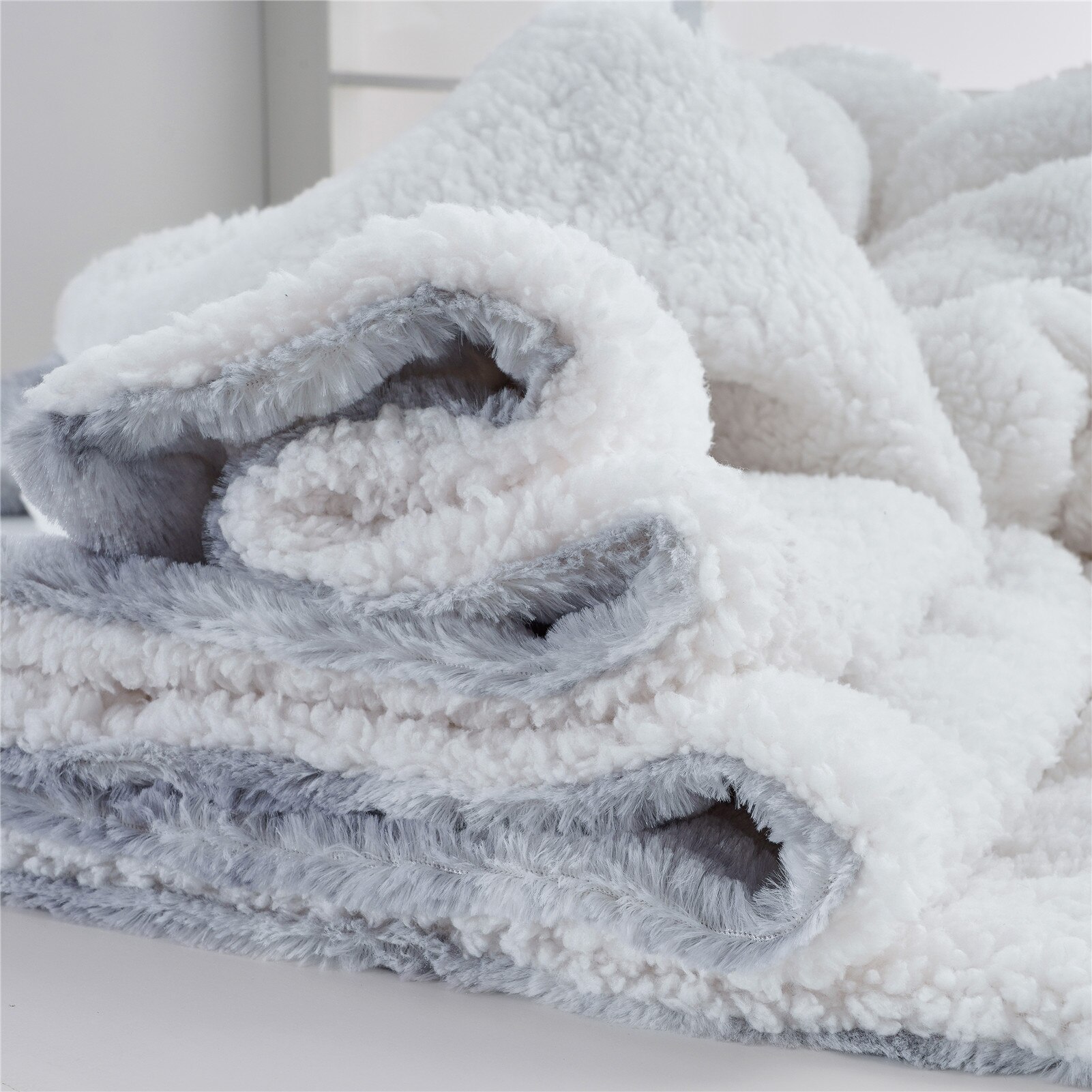 Kasjmier Dikke Sofa Dekens Fleece Sprei Voor Bed Dikker Pluche Dekens Double Layer Thuis Warmer Beddengoed Dekens