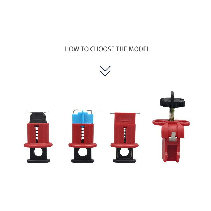 Circuit Breaker Lock Electrical Safety Lockout Miniature Air Switch Breaker Lockout For Power Lsolation Pinout Safety Locks