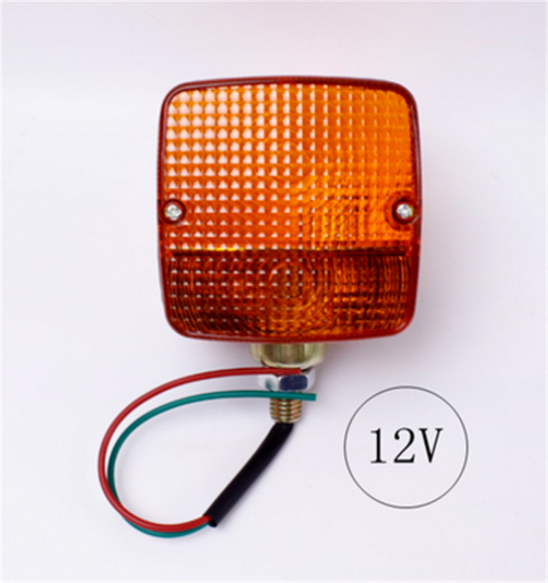 Gaffeltruck styrljus dubbelsidig lampa fram liten lampa resulterande kraft gaffeltruck plattform liugong modern 12v 24v