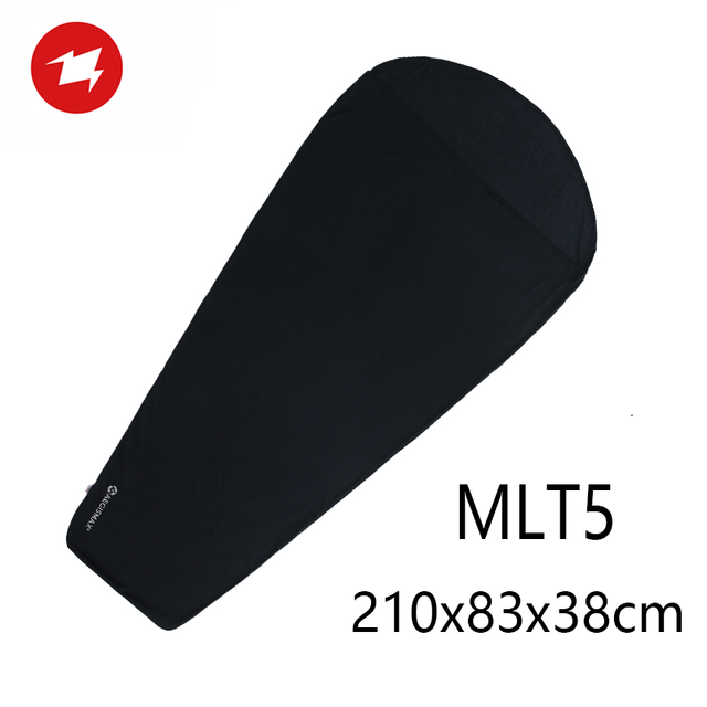 AEGISMAX-saco de dormir Thermolite, cálido, 5/8 grados Celsius, forro para acampar al aire libre, almohadilla para dormir portátil, bloqueo de temperatura: MLT5