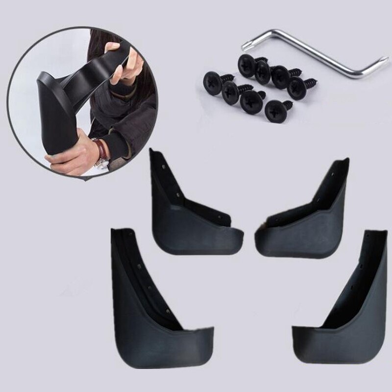Voor Achter Auto Spatlappen Voor Volvo XC60 Spatlappen Splash Guards Modder Spatborden Accessoires 4Pcs