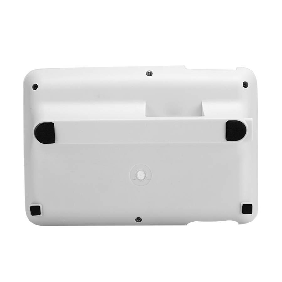Telefoon kx  t7001 fsk/dtmf dual system thuiskantoor telefoon met lcd-kalenderdisplay witte vaste telefoon huistelefoon