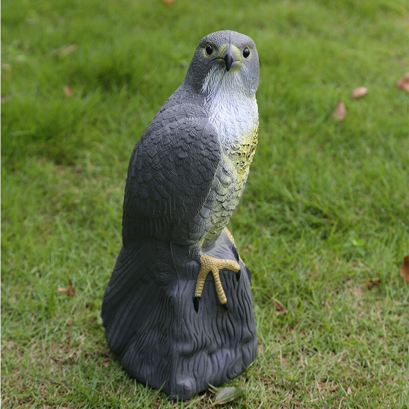 Realistic Falcon Animal Statue Falcon Decoy Rabbi Repeller Pest Control