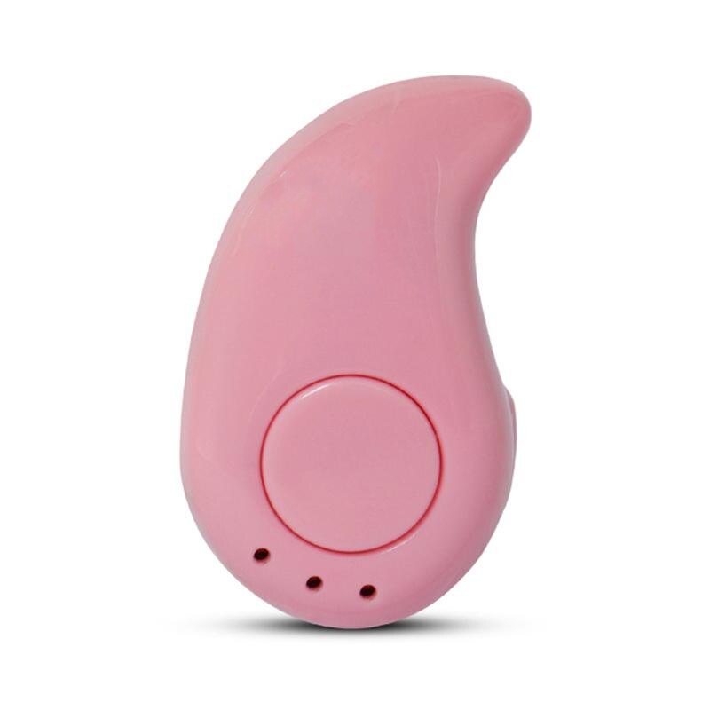 Mini langattomat bluetooth-kuulokkeet korvassa urheiluauto mikrofonilla handsfree-kuuloke nappikuuloke iphone 7 8 x: lle samsung huawei androidille: 530 vaaleanpunaista