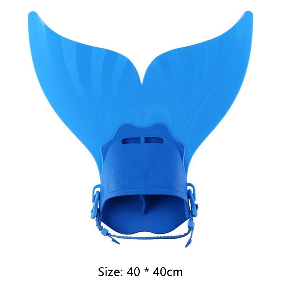 Kids Mermaid Flippers Kinderen Zwemmen Vinnen Whale Tail Siliconen Flippers Zwemmen Gear Voor Kinderen Water Sport Training