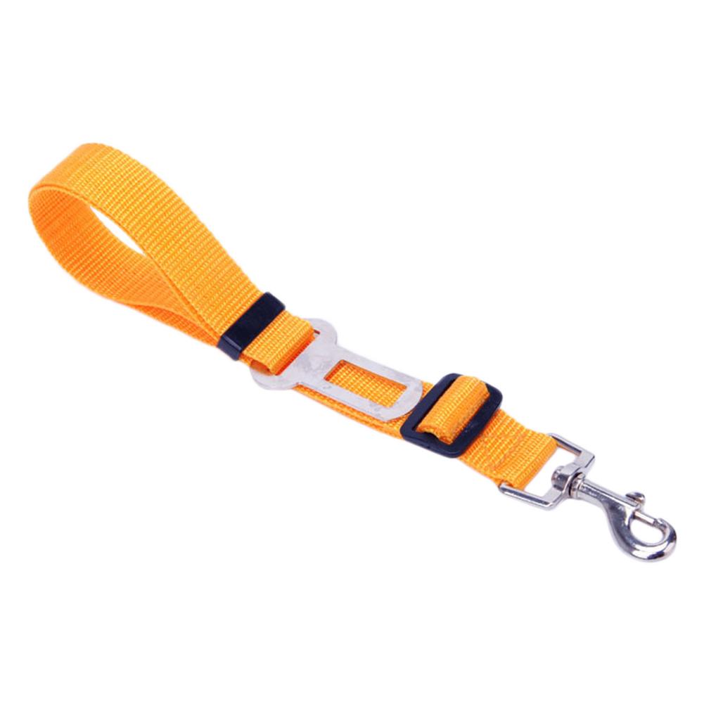 Hond Veiligheid Touw Verstelbare Stof Huisdier Tractie Riem Huisdier Trekkabel Seat Belt Voor Honden Duurzaam Gespen