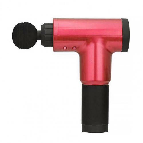 Body Vibration Massager Portable Decompose Lactic Acid ABS Muscle Relaxation Massager Fitness Equipment for Shaping: Red US Plug