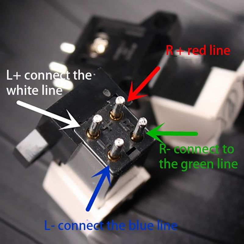 Magnetic Cartridge Stylus LP Vinyl Needle Turntable Audio Replacement Stylus Needle Moving Phonograph Record Player
