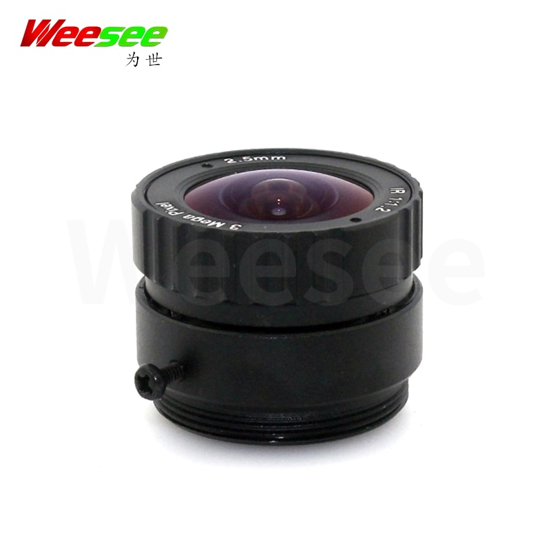 WS 2.5mm CCTV lens 3MP HD 3 megapixel 1/2'' format F1.2 CS mount CCTV for ip cameras CCTV surveillance security camera lens