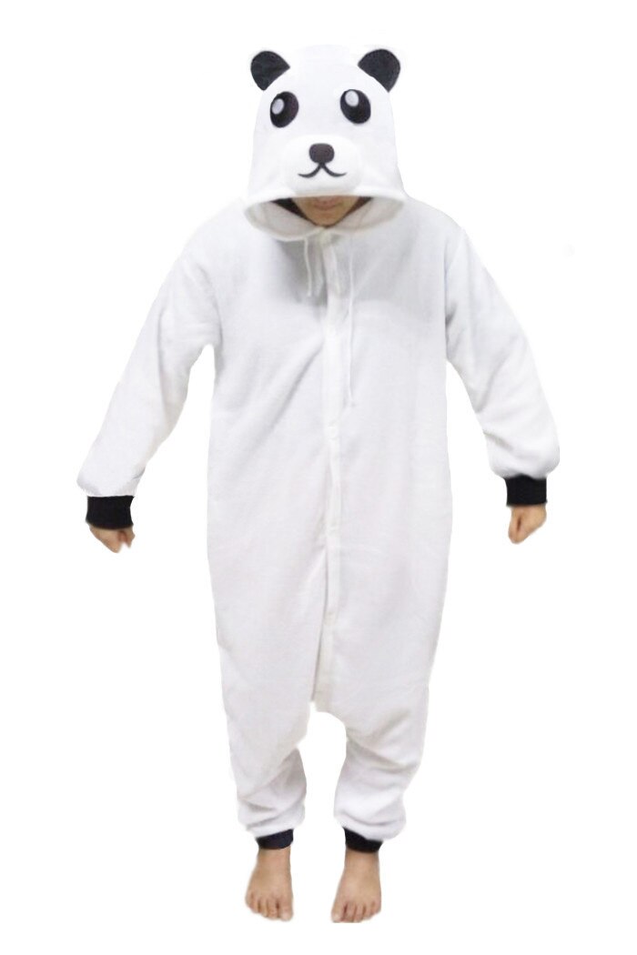 Adult Animal white bear Cosplay Pajamas Onesie Sleepwear Costume