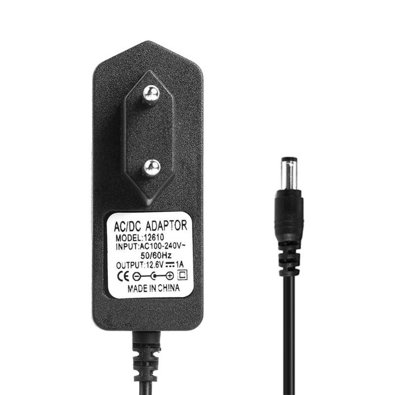 DC12.6V 1A 18650 Lithium Batterij Oplader voor 11.1 V Batterij 5.5x2.1mm Power Adapter Oplader met LED Display EU US Plug