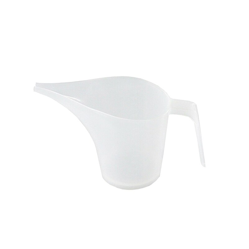 Plastic Tip Mouth Measuring Cup Clear Plastic Graduated Measuring Cup For Kitchen Home Liquid Measure Jug Cup Container: Default Title