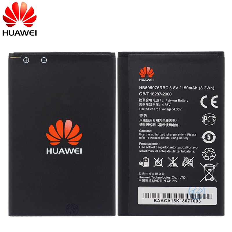 Hua Wei Replacement Phone Battery HB505076RBC For Huawei Y3 ii Y3II-U22 G606 G610 G610S G700 G710 G716 A199 C8815 Y610 2150mAh