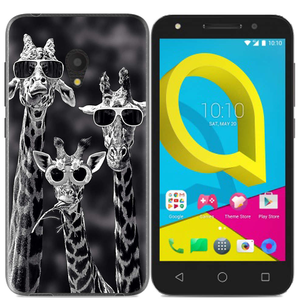 Phone Case For Alcatel U5 3G / Alcatel U5 Plus Cute Cartoon Painted TPU Soft Case Silicone Cover: 14