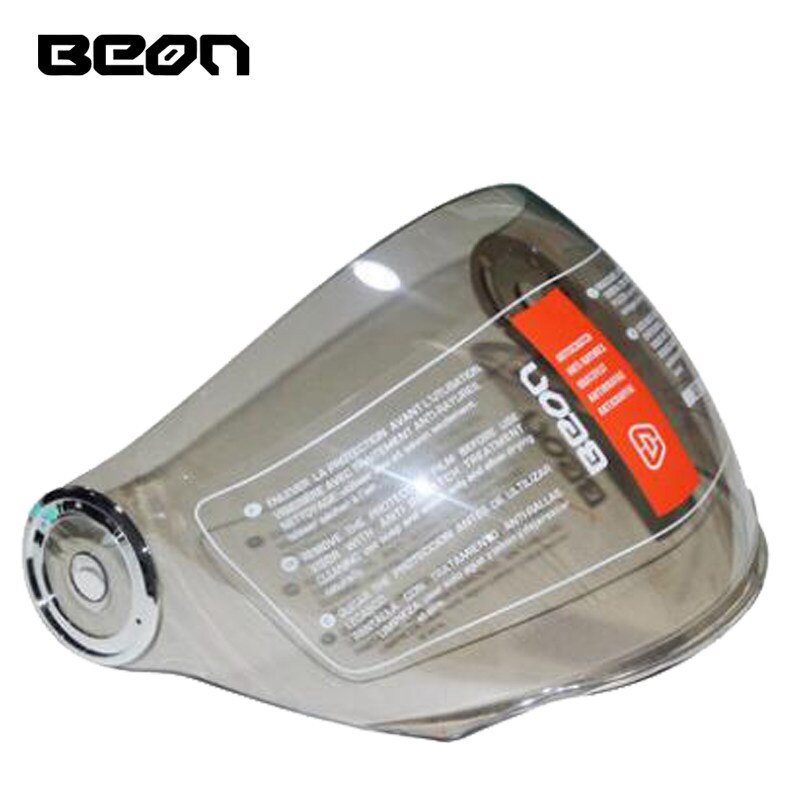 BEON 110b b-108 b-110B Visor Sun Shield open face Helmet visor Motorcycle Helmet Motorbike Helmet Replacement Lens Suitable: Long silver