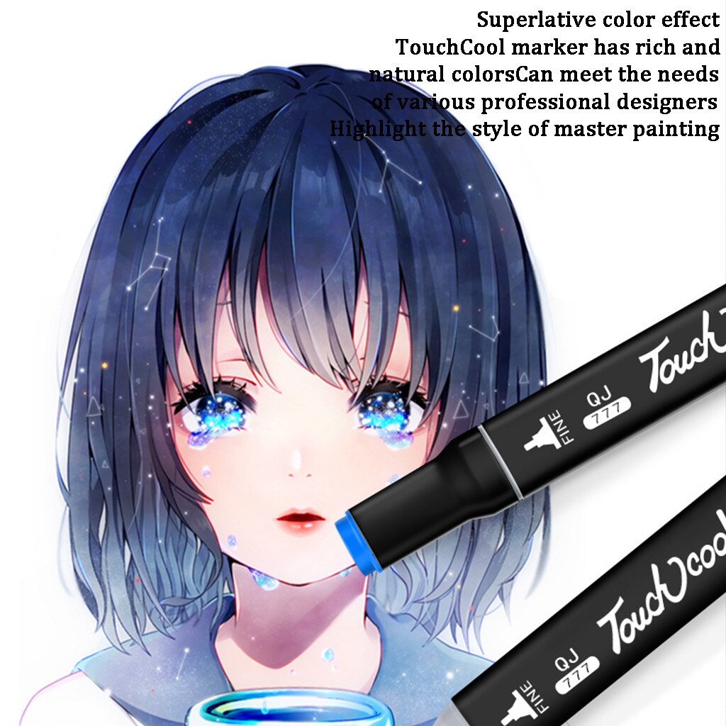 mark pen Painting Double Head colorful Mark Note Pen Set Office Supplies for all kinds of painting#904g40