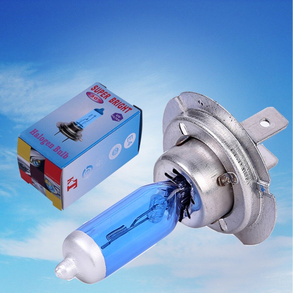 Lanko H4 Scheinwerfer Lampe 12V 100W - Super Bright 6000K Für Auto & Motorrad