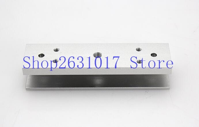 Lage Frameloze Glazen Deur Guard Systeem 180 kg Magnetisch Slot Beugel Hoge Sterkte Aluminium U-vormige Deur Klem